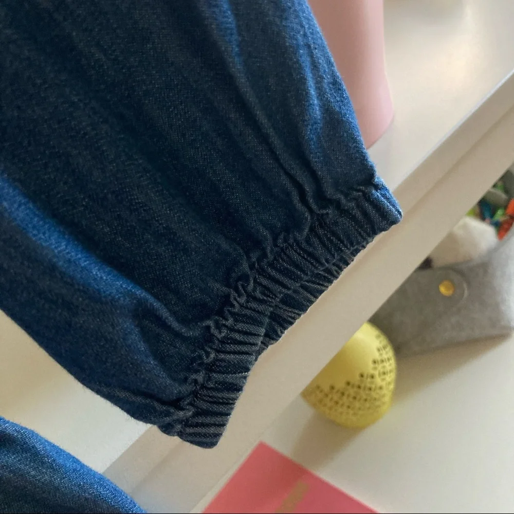 🌸3/$30🌸 GAP Denim Girls’ Country-Style Long Sleeve Dress 👗